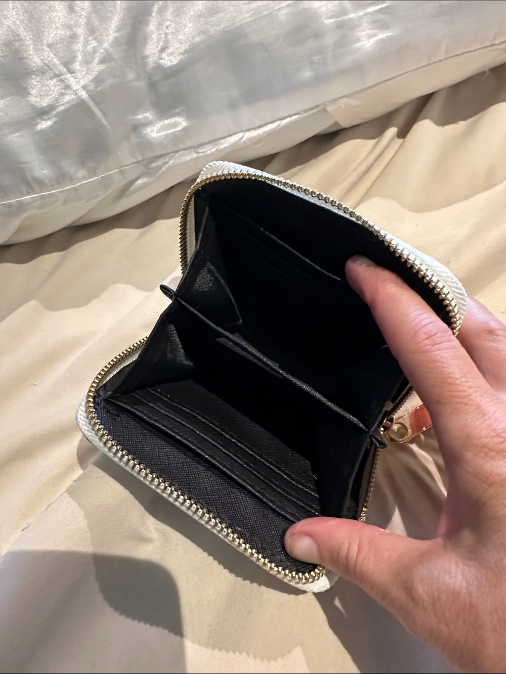 Monogram Zip Wallet - Picture 6 of 7